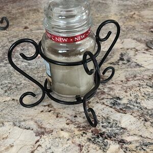 Black Metal Candle Holder